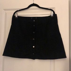Express Suede Skirt